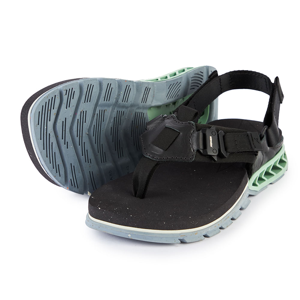 Sandália Kenner Rakka Craft Thong Preto