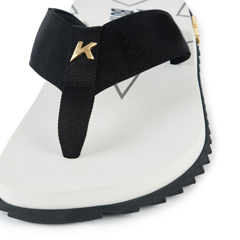 Sandália Kenner Kivah Botafogo Branco