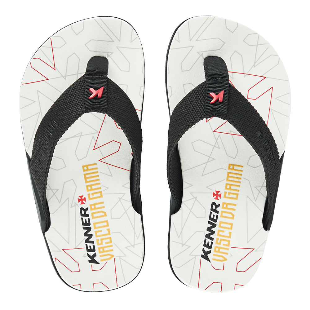 Sandália Kenner NK6 Vasco Kids Branco