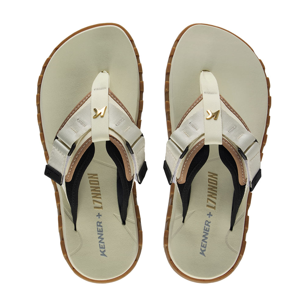 Sandália Kenner Megah L7 Plus Bege