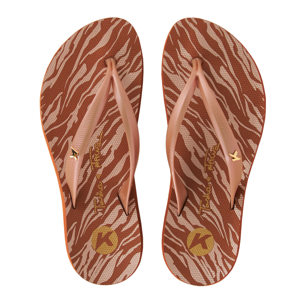 Sandália Kenner Ibiza Tasha&tracie Marrom