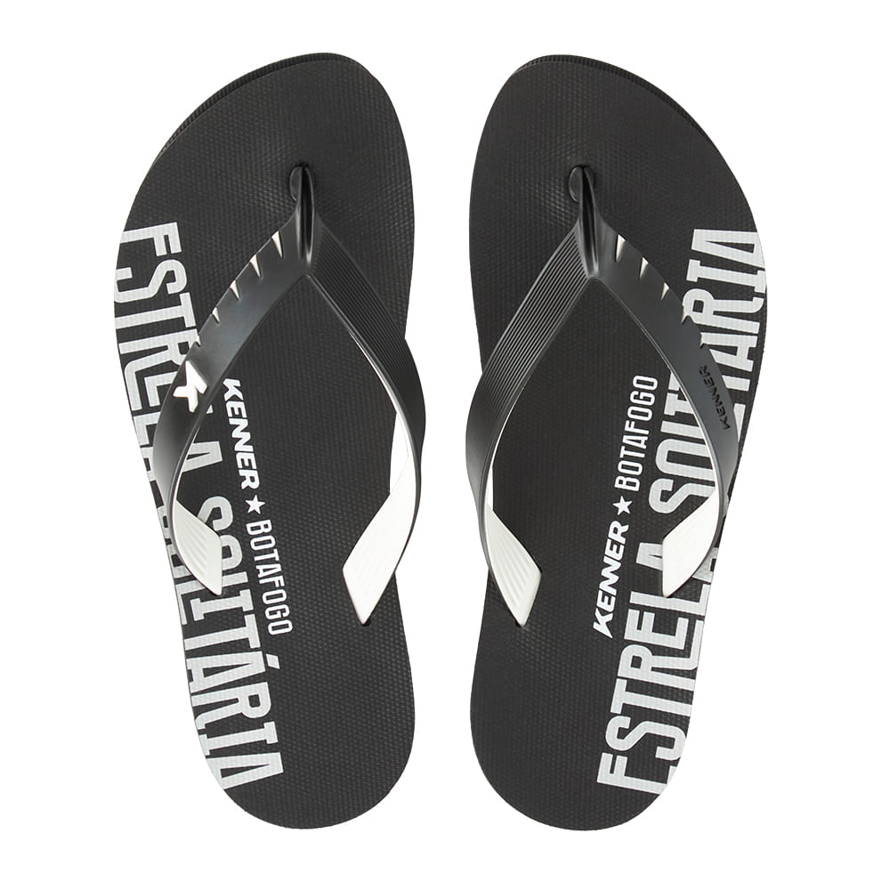 Sandália Kenner Red Botafogo Preto