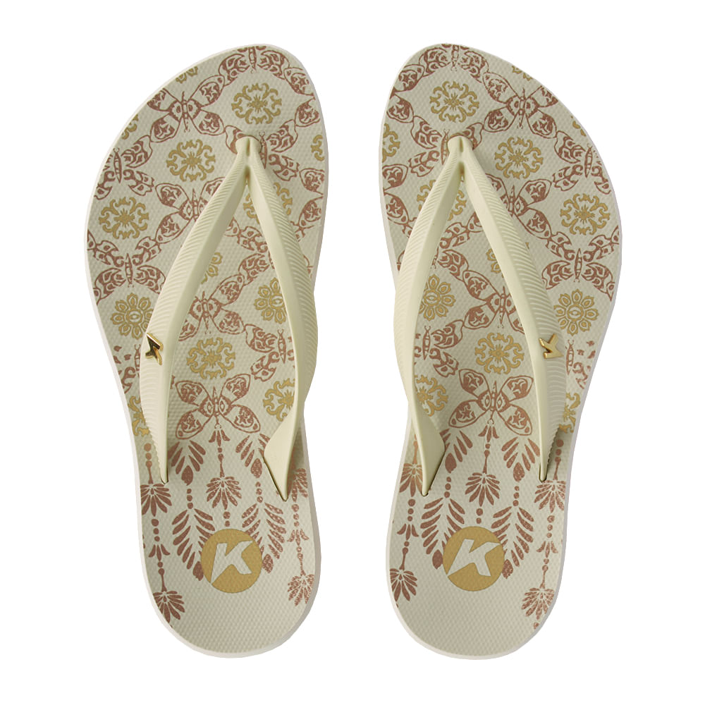 Sandália Kenner Ibiza Aurora Baunilha