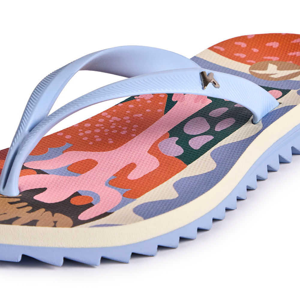 Sandália Kenner Ibiza Festa Azul