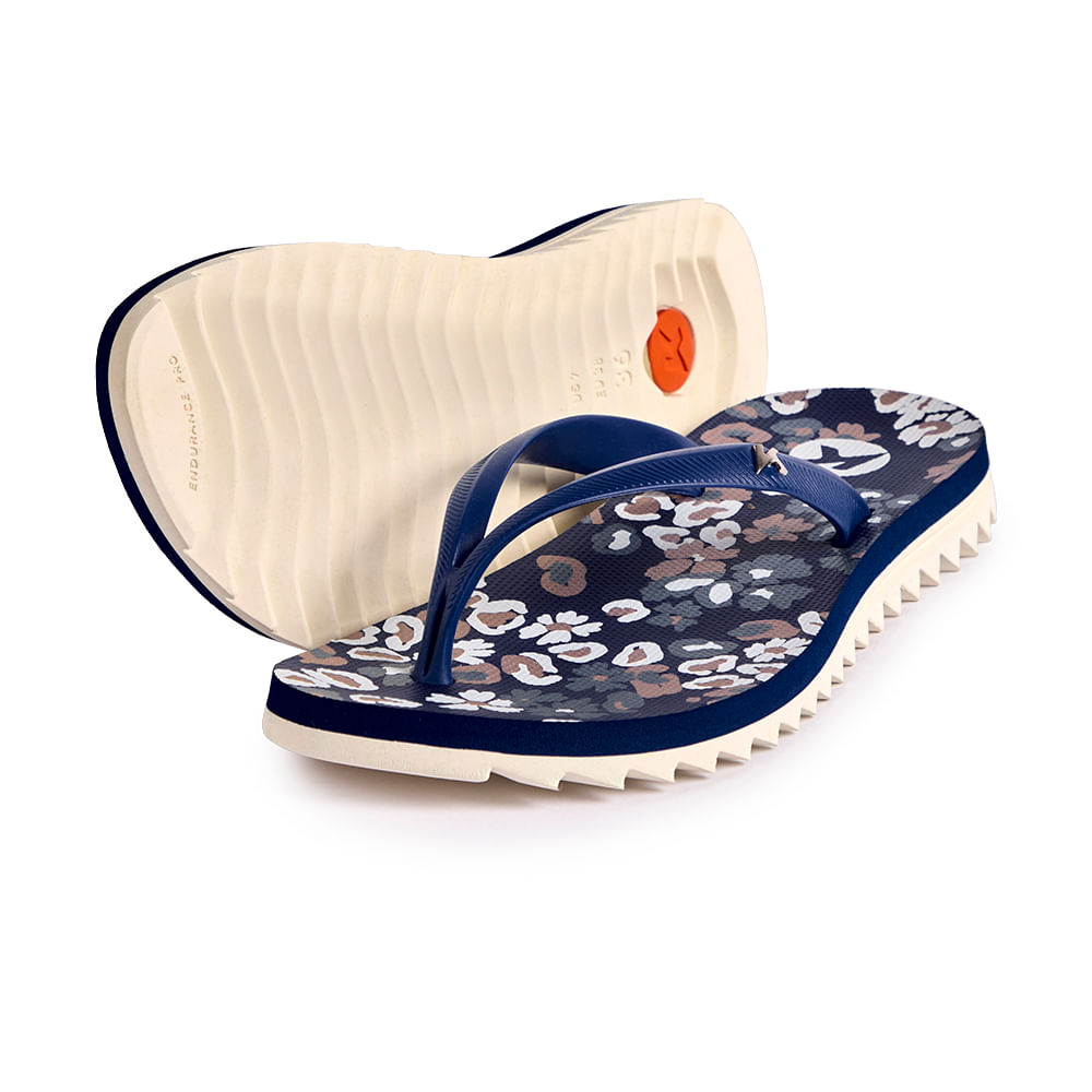 Sandália Kenner Ibiza Pintada Azul