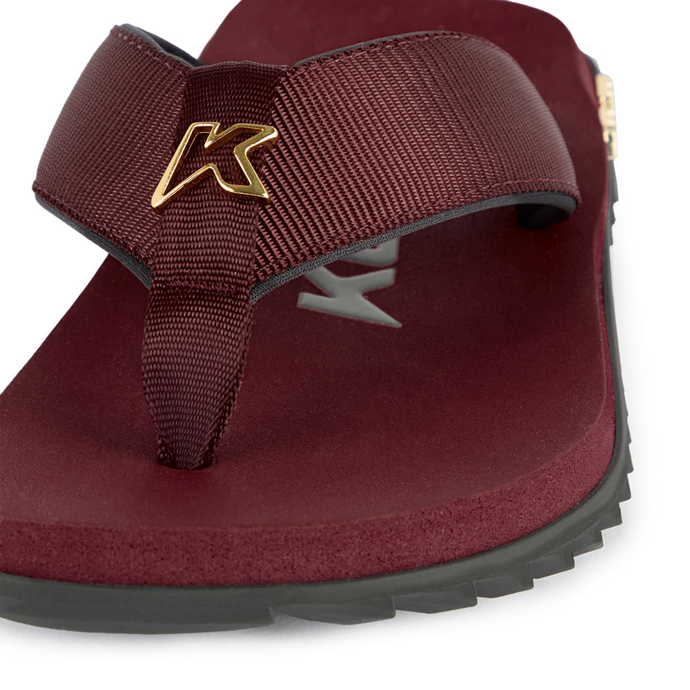 Sandália Kenner Kivah Line Bordô