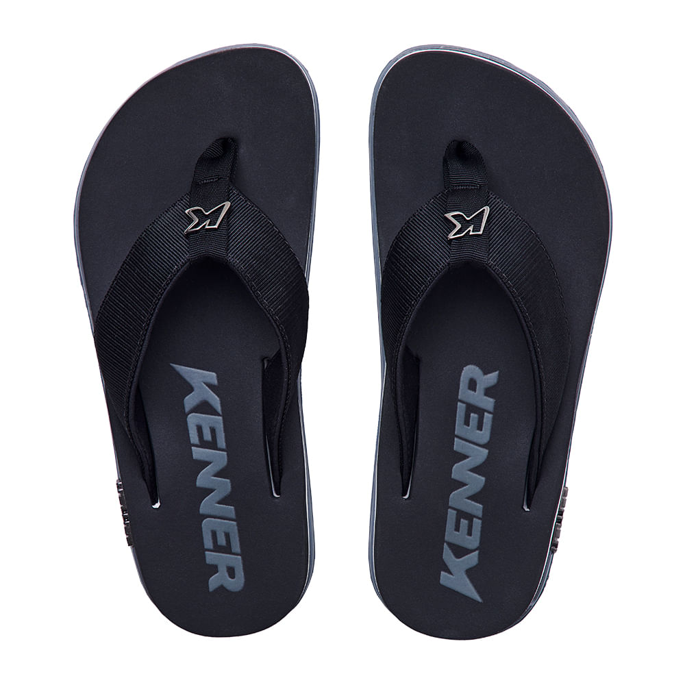 Sandália Kenner Kivah Line Cinza