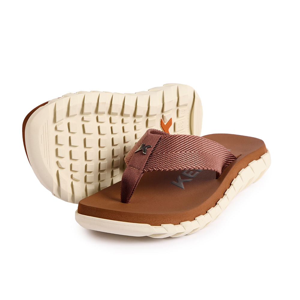 Sandália Kenner Megah Marrom