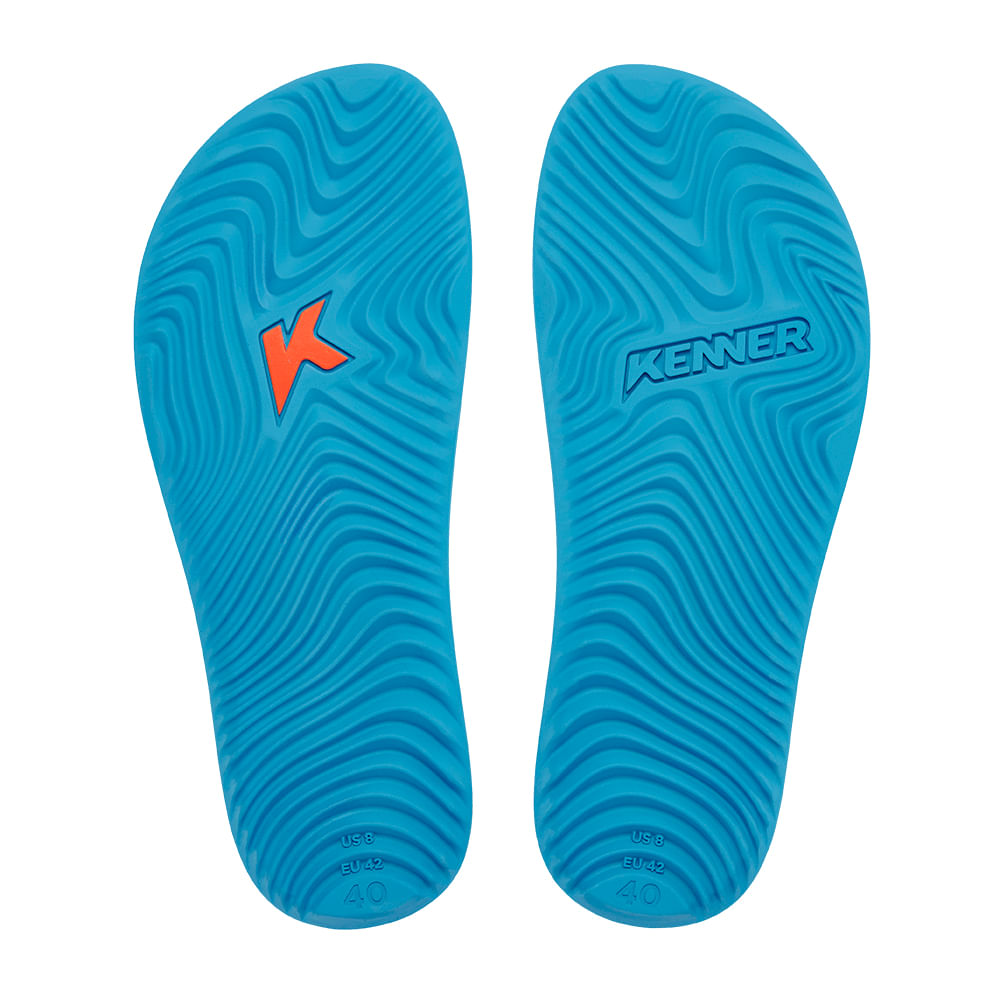 Sandália Kenner Summer Clean Azul