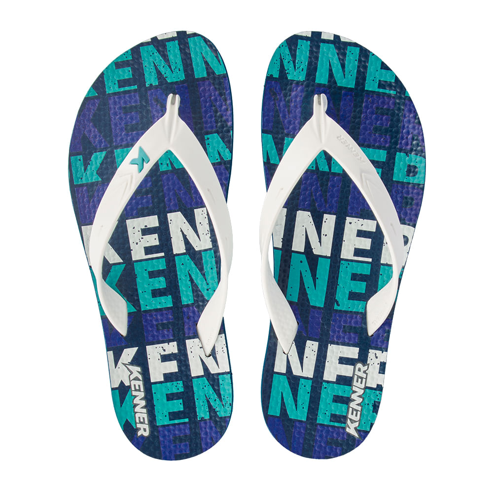 Sandália Kenner Summer Typo Azul