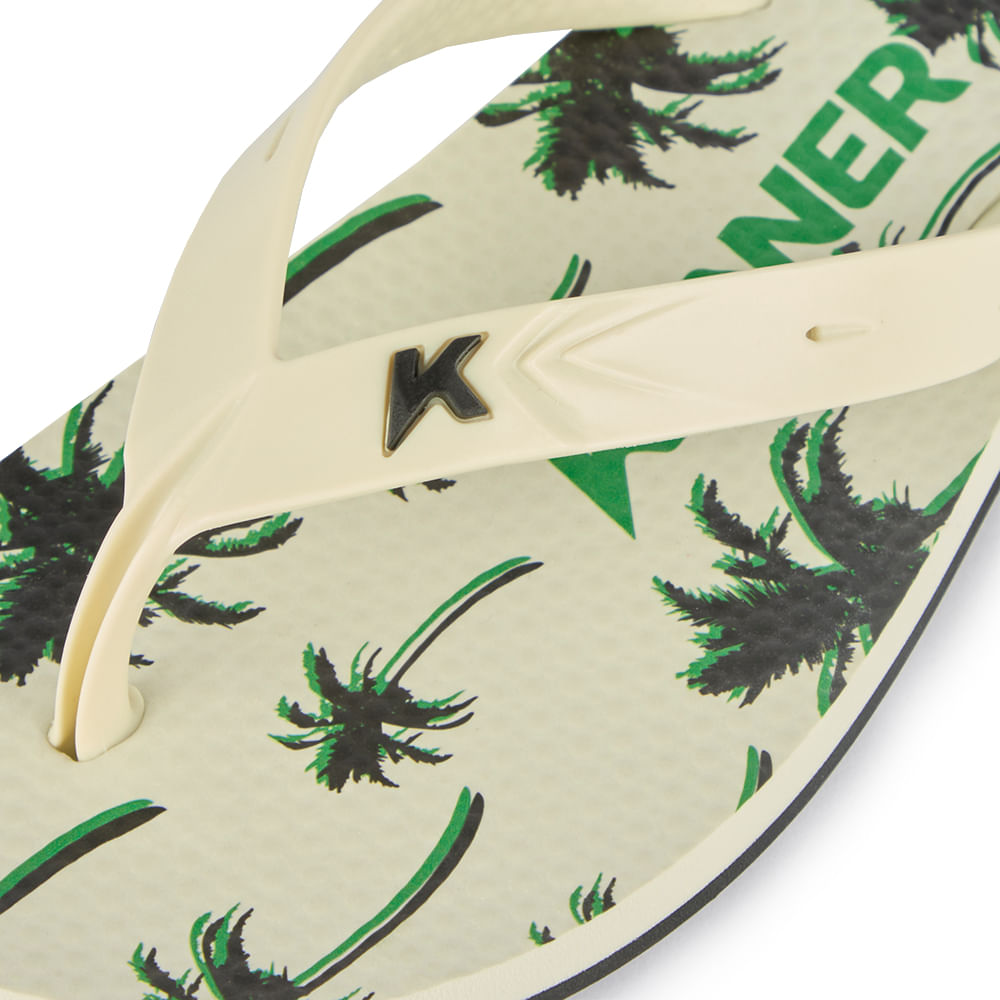 Sandália Kenner Summer Tropical Branco